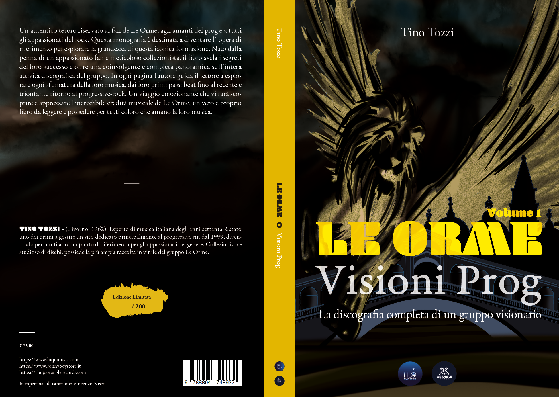 LE ORME – Visioni Prog Vol. 1 – La discografia completa di un gruppo visionario (Libro)