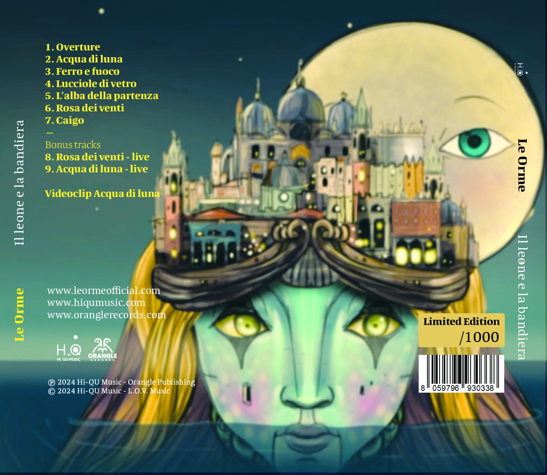 Il leone e la bandiera – Le Orme (CD) – Limited Edition