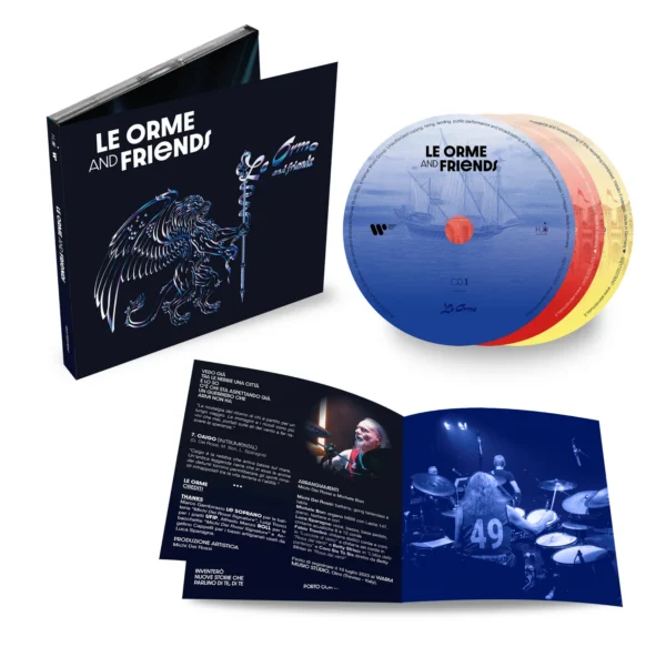 LE ORME & FRIENDS – Remastered (3 CD) – 2024