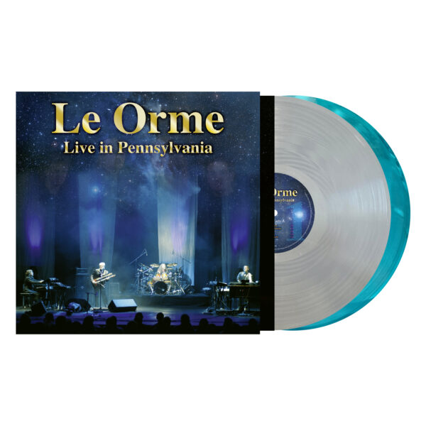 Le Orme - Live In Pennsylvania (Vinile Ghiaccio + Turchese Trasparente Numerato Ltd Ed)