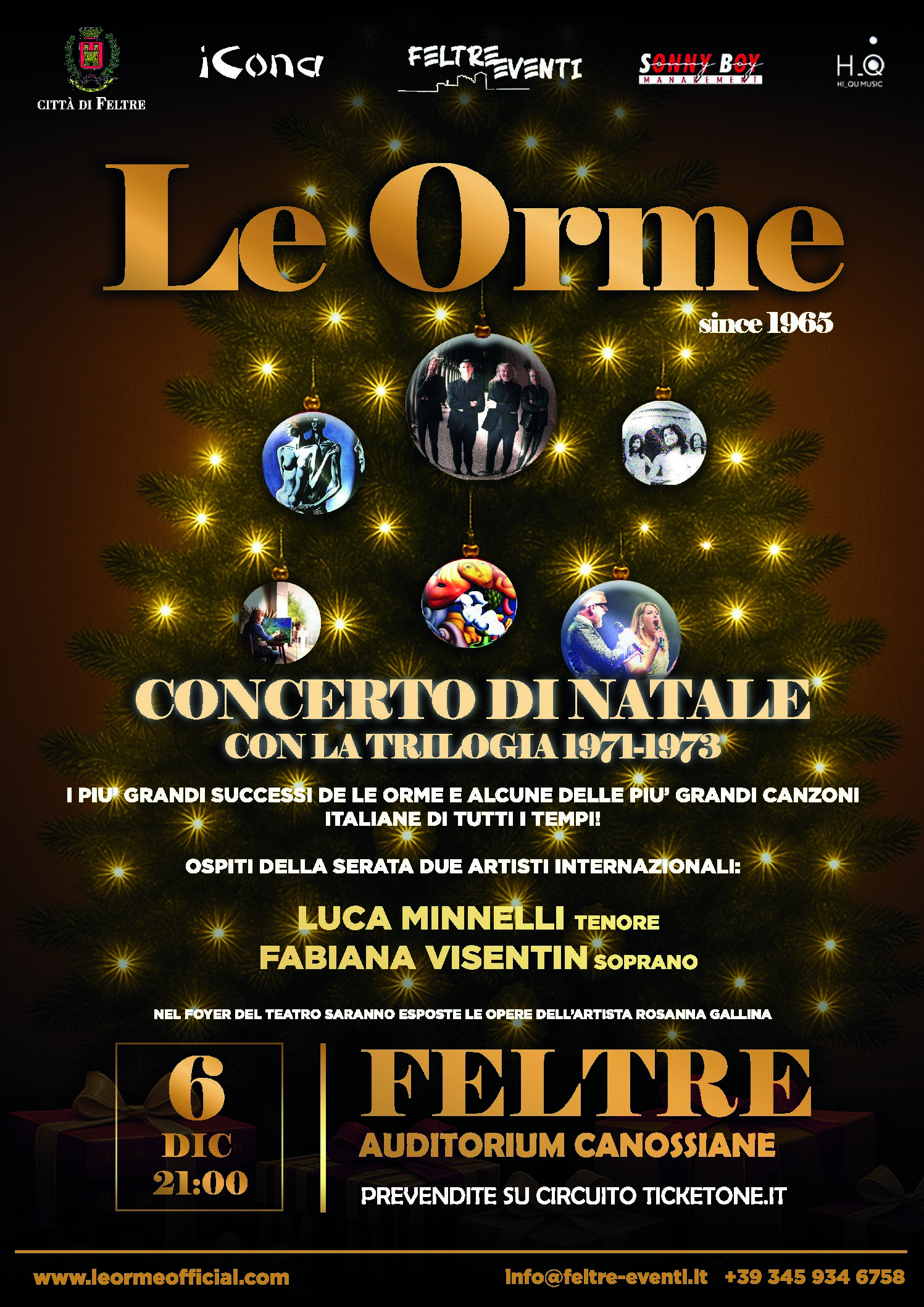 Biglietti Auditorium Canossiane - Feltre