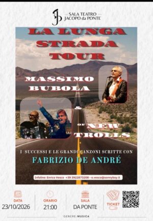 La Lunga Strada 23 Ottobre Bassano del Grappa. Massimo Bubola & Of New Trolls